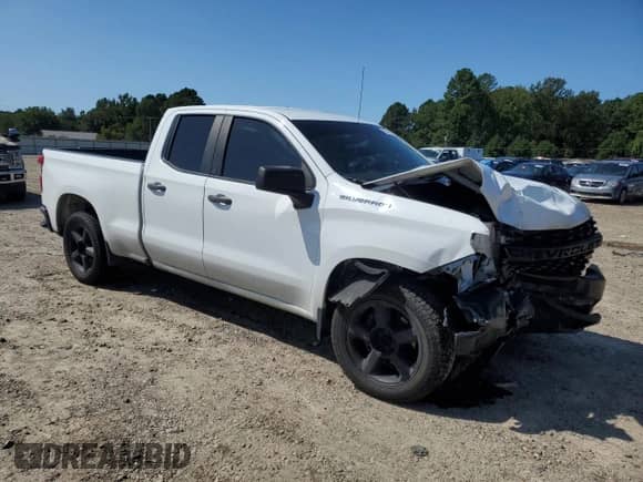 2019 Chevrolet Silverado 1500 Work Truck with VIN 1GCRWAEH8KZ391584, listed as a Copart auction lot 71599915 with 113,262 mi miles and Salvage title. Bid and sale history available at DreamBid. Image 4.