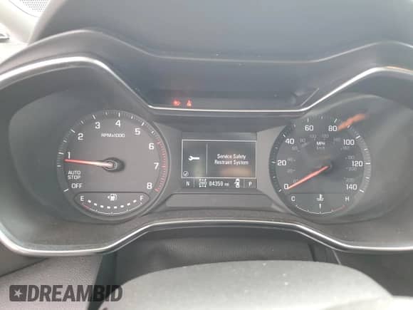 2021 Chevrolet TrailBlazer LT with VIN KL79MRSL0MB171071, listed as a Copart auction lot 82339595 with 84,359 mi miles and Salvage title. Bid and sale history available at DreamBid. Image 9.