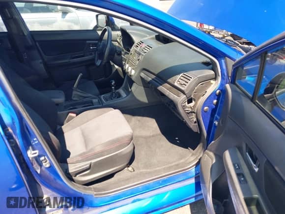 2015 Subaru WRX Premium with VIN JF1VA1D60F9830818, listed as a IAAI auction lot 40010134 with 120,575 mi miles and . Bid and sale history available at DreamBid. Image 5.