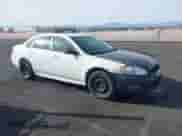 2012 Chevrolet Impala Police Police with VIN 2G1WD5E38C1288463, listed as a IAAI auction lot 41254050 with 195,512 mi miles and . Bid and sale history available at DreamBid. Image 1.