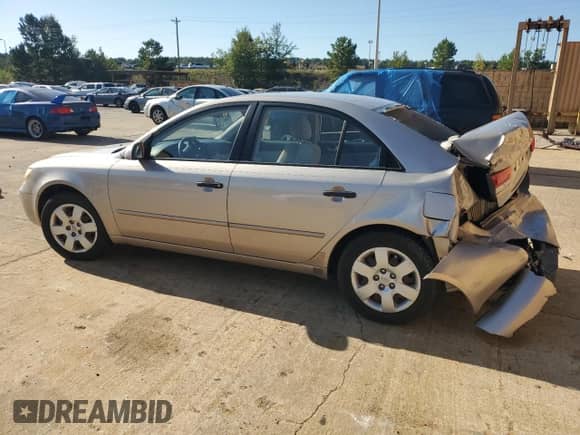 2006 Hyundai Sonata GL z VIN 5NPET46C96H108361, wystawiony jako Copart lot #71003075 z przebiegiem 51 660 mil mil oraz Szkoda całkowita • Salvage title. Historia ofert i sprzedaży dostępna na DreamBid. Obrazek 2.