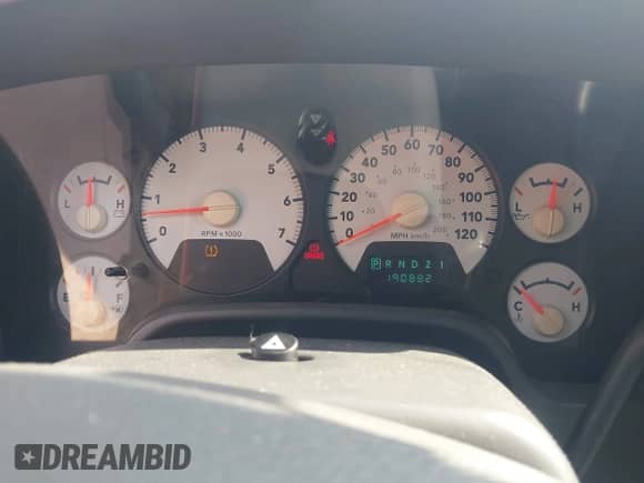 2008 Dodge 1500 SLT с VIN 1D7HA18288J104694, выставлен на аукционе IAAI как лот 43471048 с пробегом 190 882 миль миль и . История ставок и продаж доступна на DreamBid. Изображение 7.