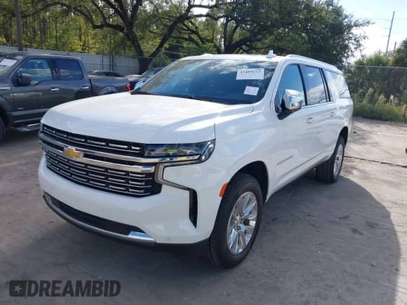 2023 Chevrolet Suburban Premier с VIN 1GNSCFKD4PR516653, выставлен на аукционе IAAI как лот 43484223 с пробегом 69 083 миль миль и . История ставок и продаж доступна на DreamBid. Изображение 2.