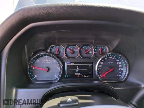 2019 Chevrolet Silverado 1500 LT with VIN 2GCVKPEC8K1173008, listed as a Copart auction lot 63792045 with 87,799 mi miles and Salvage title. Bid and sale history available at DreamBid. Image 9.