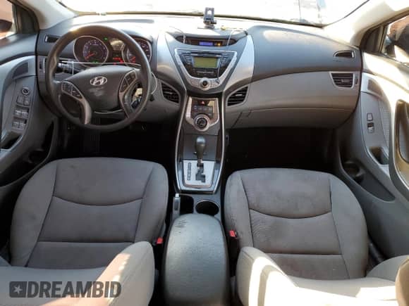 2013 Hyundai Elantra GLS with VIN KMHDH4AE6DU576861, listed as a Copart auction lot 85825385 with 198,489 mi miles and Salvage title. Bid and sale history available at DreamBid. Image 8.