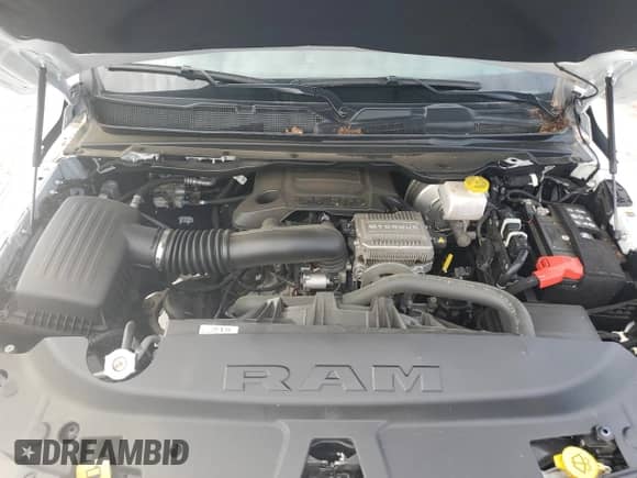 2023 Ram 1500 Tradesman с VIN 1C6SRFGT1PN696163, выставлен на аукционе Copart как лот 54166115 с пробегом 5 931 миль миль и Списание • Salvage title. История ставок и продаж доступна на DreamBid. Изображение 12.
