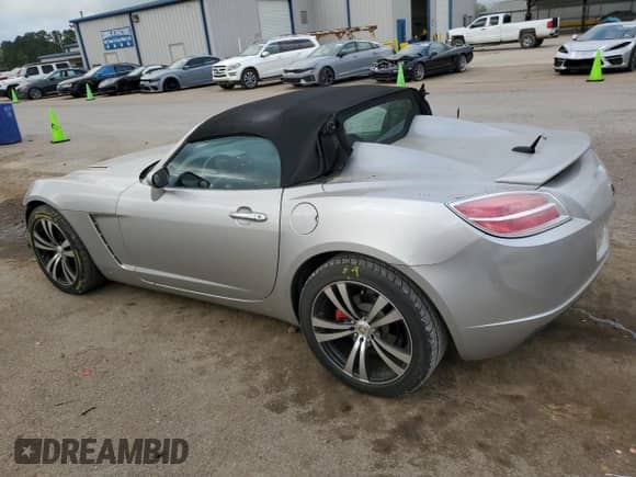 2008 Saturn Sky with VIN 1G8MC35B28Y118076, listed as a Copart auction lot 51433805 with 75,537 mi miles and Salvage title. Bid and sale history available at DreamBid. Image 2.