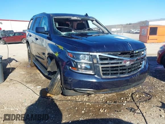 2018 Chevrolet Tahoe LS with VIN 1GNSKAKC3JR386417, listed as a IAAI auction lot 41618144 with Not provided miles and . Bid and sale history available at DreamBid. Image 1.