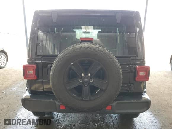 2023 Jeep Wrangler Sahara Altitude with VIN 1C4HJXEG1PW614643, listed as a Copart auction lot 52128245 with 9,890 mi miles and Clean title. Bid and sale history available at DreamBid. Image 6.