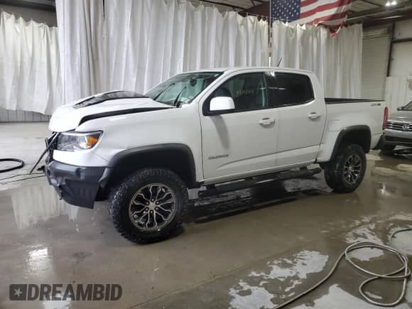 2020 Chevrolet Colorado 4WD ZR2 с VIN 1GCGTEEN1L1132576, выставлен на аукционе Copart как лот 83870275 с пробегом Не указан миль и На запчасти • Non repairable. История ставок и продаж доступна на DreamBid. Изображение 1.