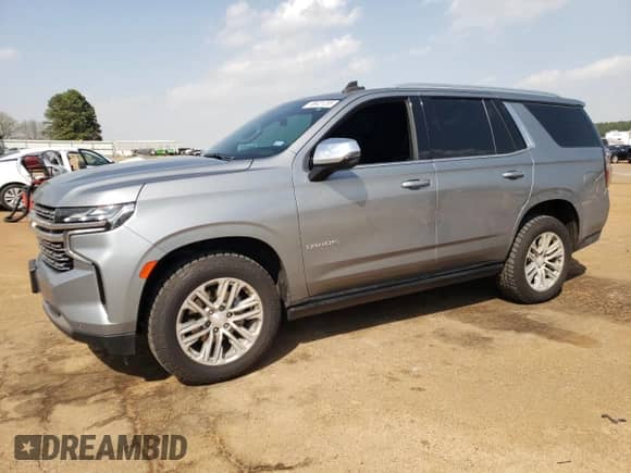 2023 Chevrolet Tahoe Premier with VIN 1GNSCSKDXPR120185, listed as a Copart auction lot 49421255 with 39,612 mi miles and Clean title. Bid and sale history available at DreamBid. Image 1.