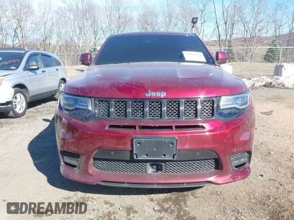 2017 Jeep Grand Cherokee SRT with VIN 1C4RJFDJ1HC754559, listed as a IAAI auction lot 41461029 with 100,096 mi miles and . Bid and sale history available at DreamBid. Image 6.