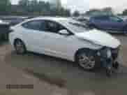 2020 Hyundai Elantra Value Edition with VIN 5NPD84LF4LH492850, listed as a Copart auction lot 80087945 with Not provided miles and Salvage title. Bid and sale history available at DreamBid. Image 4.