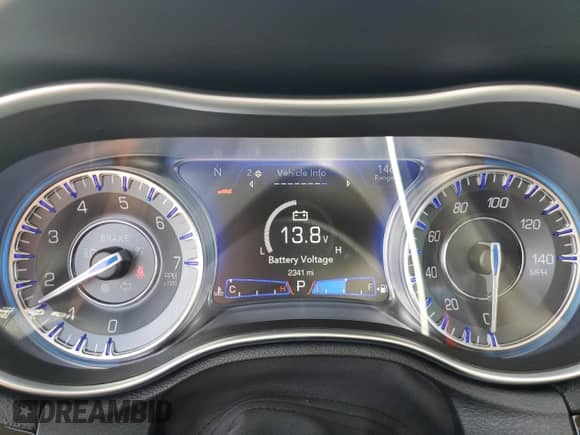 2023 Chrysler 300 Touring L with VIN 2C3CCASG4PH688258, listed as a Copart auction lot 62874294 with 2,341 mi miles and Salvage title. Bid and sale history available at DreamBid. Image 9.