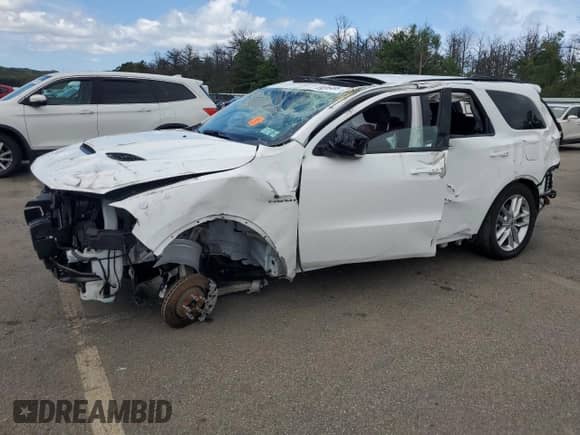 2024 Dodge Durango R/T Plus with VIN 1C4SDJCT2RC238162, listed as a Copart auction lot 69205495 with 3,020 mi miles and Salvage title. Bid and sale history available at DreamBid. Image 1.