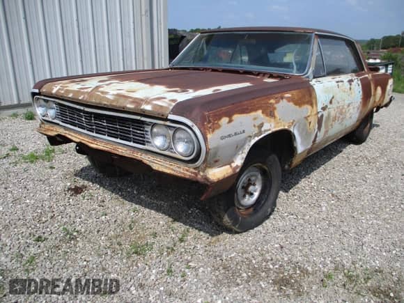 1964 Chevrolet Malibu с VIN 45837K124155, выставлен на аукционе Copart как лот 45595955 с пробегом 93 461 миль миль и Чистый • Clean title. История ставок и продаж доступна на DreamBid. Изображение 2.