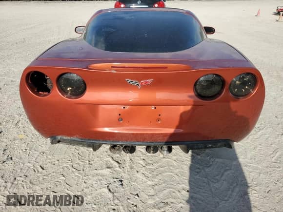 2005 Chevrolet Corvette with VIN 1G1YY24U655127956, listed as a Copart auction lot 72440104 with Not provided miles and Salvage title. Bid and sale history available at DreamBid. Image 6.