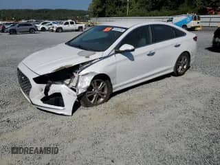 2019 Hyundai Sonata SEL with VIN 5NPE34AF7KH807077, listed as a Copart auction lot 81203785 with 59,856 mi miles and Salvage title. Bid and sale history available at DreamBid. Image 1.