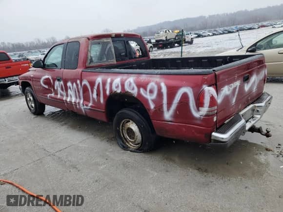 1997 Dodge Dakota с VIN 1B7GL23X9VS223370, выставлен на аукционе Copart как лот 43982655 с пробегом 195 529 миль миль и Списание • Salvage title. История ставок и продаж доступна на DreamBid. Изображение 2.