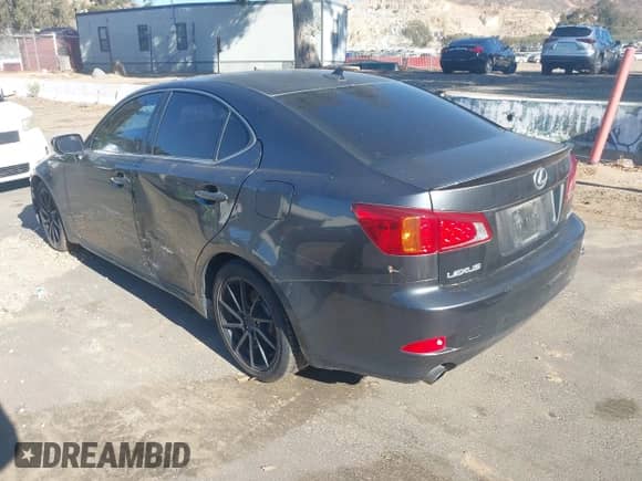 2009 Lexus IS 250 с VIN JTHBK262695106507, выставлен на аукционе IAAI как лот 43483295 с пробегом Не указан миль и . История ставок и продаж доступна на DreamBid. Изображение 3.