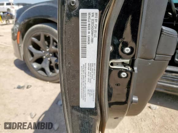 2022 Chrysler 300 Touring L с VIN 2C3CCADG8NH178991, выставлен на аукционе Copart как лот 80082045 с пробегом 37 218 миль миль и Списание • Salvage title. История ставок и продаж доступна на DreamBid. Изображение 12.