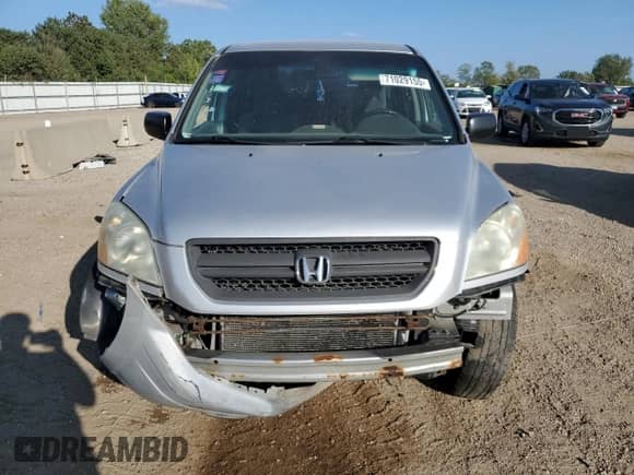 2003 Honda Pilot LX with VIN 2HKYF18113H602689, listed as a Copart auction lot 71029155 with 192,702 mi miles and Salvage title. Bid and sale history available at DreamBid. Image 5.