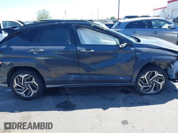 2024 Hyundai Kona N Line с VIN KM8HACA35RU066992, выставлен на аукционе IAAI как лот 42210458 с пробегом 9 533 миль миль и . История ставок и продаж доступна на DreamBid. Изображение 13.