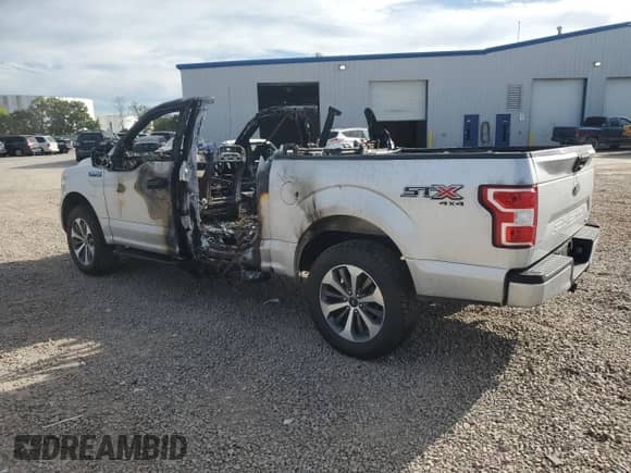 2019 Ford F-150 XL with VIN 1FTEW1EP0KKE97865, listed as a Copart auction lot 81120155 with Not provided miles and Salvage title. Bid and sale history available at DreamBid. Image 2.
