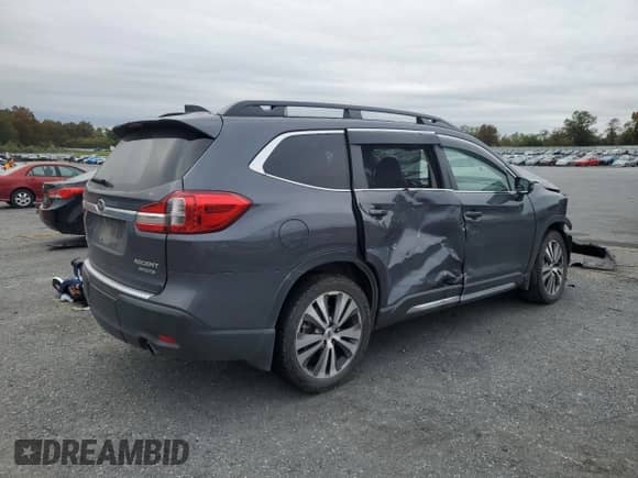 2022 Subaru Ascent Limited with VIN 4S4WMAPD2N3469931, listed as a Copart auction lot 82041015 with 44,498 mi miles and Salvage title. Bid and sale history available at DreamBid. Image 3.