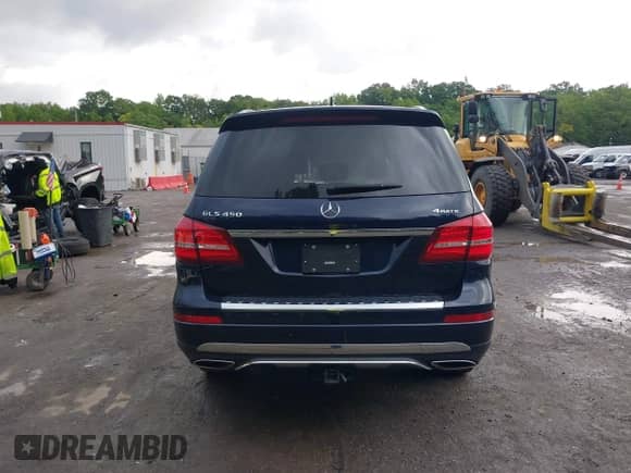 2018 Mercedes-Benz GLS 450 with VIN 4JGDF6EE3JB131951, listed as a IAAI auction lot 42335889 with 103,273 mi miles and . Bid and sale history available at DreamBid. Image 16.