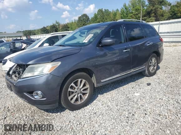 2014 Nissan Pathfinder Platinum с VIN 5N1AR2MN3EC642841, выставлен на аукционе Copart как лот 80868595 с пробегом 142 189 миль миль и Списание • Salvage title. История ставок и продаж доступна на DreamBid. Изображение 1.