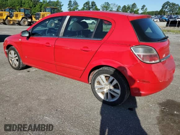 2008 Saturn Astra XR with VIN W08AT671X85074269, listed as a Copart auction lot 61432955 with 152,023 mi miles and Salvage title. Bid and sale history available at DreamBid. Image 2.