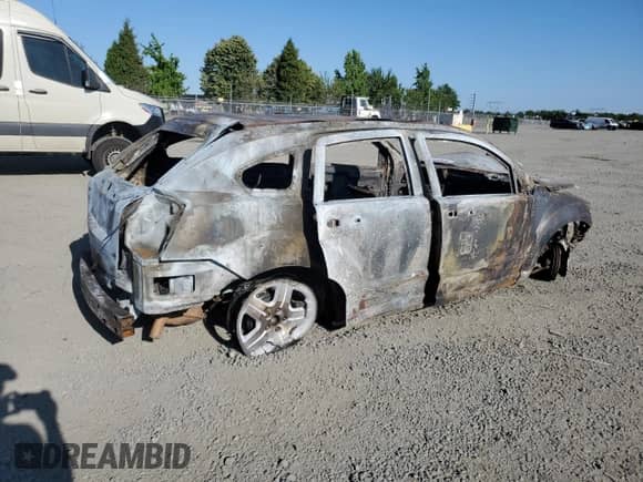 2007 Dodge Caliber SXT with VIN 1B3HB48B97D592514, listed as a Copart auction lot 66402585 with Not provided miles and Salvage title. Bid and sale history available at DreamBid. Image 3.