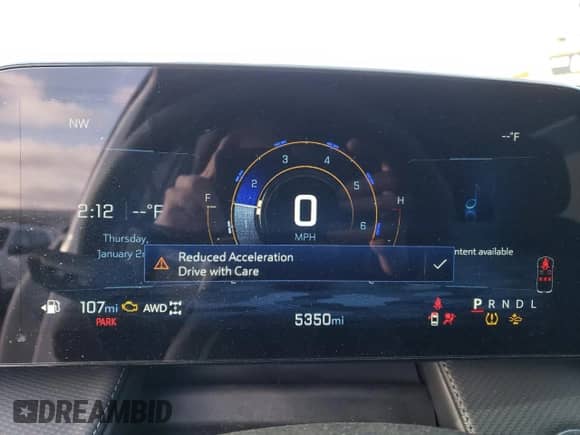 2025 Chevrolet Equinox AWD LT с VIN 3GNAXPEG6SL140145, выставлен на аукционе Copart как лот 84904814 с пробегом 5 350 миль миль и Списание • Salvage title. История ставок и продаж доступна на DreamBid. Изображение 9.