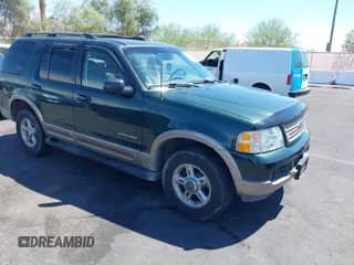 2002 Ford Explorer Eddie Bauer с VIN 1FMZU74W42UB60800, выставлен на аукционе IAAI как лот 42913065 с пробегом 143 636 миль миль и . История ставок и продаж доступна на DreamBid. Изображение 1.