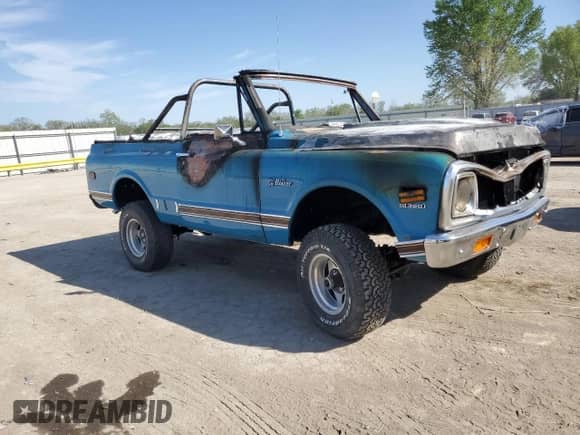 1972 Chevrolet Blazer с VIN CKE182F169586, выставлен на аукционе Copart как лот 53123225 с пробегом Не указан миль и Списание • Salvage title. История ставок и продаж доступна на DreamBid. Изображение 4.