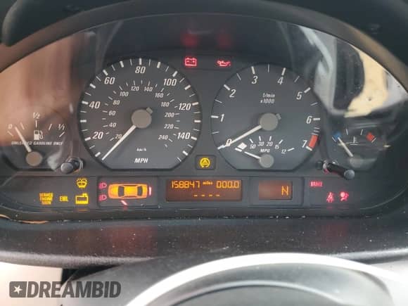 2004 BMW 3 Series 325Ci с VIN WBABD33494PL05598, выставлен на аукционе Copart как лот 84643995 с пробегом 158 847 миль миль и Списание • Salvage title. История ставок и продаж доступна на DreamBid. Изображение 9.