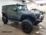 2007 Jeep Wrangler Unlimited Rubicon with VIN 1J4GA69197L100286, listed as a Copart auction lot 54210635 with Not provided miles and Clean title. Bid and sale history available at DreamBid. Image 4.