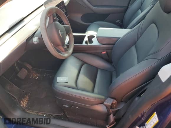 2023 Tesla Model Y Long Range with VIN 7SAYGDEEXPF749820, listed as a Copart auction lot 58756274 with 11,207 mi miles and Salvage title. Bid and sale history available at DreamBid. Image 7.