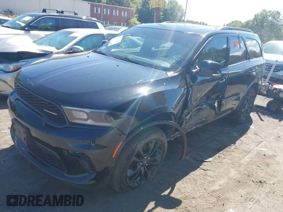 2021 Dodge Durango GT Plus z VIN 1C4RDJDG7MC557842, wystawiony jako IAAI lot #43117060 z przebiegiem 54 810 mil mil oraz . Historia ofert i sprzedaży dostępna na DreamBid. Obrazek 2.