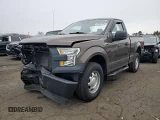 2017 Ford F-150 XL z VIN 1FTMF1E84HKC37286, wystawiony jako Copart lot #87069724 z przebiegiem 54 607 mil mil oraz Szkoda całkowita • Salvage title. Historia ofert i sprzedaży dostępna na DreamBid. Obrazek 1.