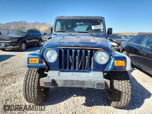 2001 Jeep Wrangler SE with VIN 1J4FA29PX1P372693, listed as a Copart auction lot 83862835 with 132,933 mi miles and Clean title. Bid and sale history available at DreamBid. Image 5.