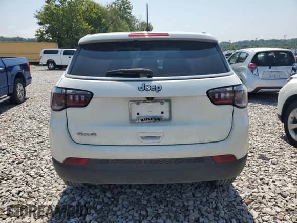 2023 Jeep Compass Sport with VIN 3C4NJDAN2PT528592, listed as a Copart auction lot 64280364 with 21,758 mi miles and Salvage title. Bid and sale history available at DreamBid. Image 6.