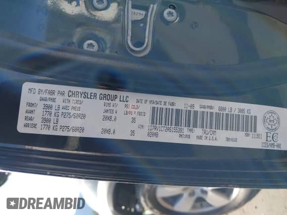 2010 Dodge 1500 SLT с VIN 1D7RV1CT2AS155391, выставлен на аукционе IAAI как лот 42227917 с пробегом 216 187 миль миль и . История ставок и продаж доступна на DreamBid. Изображение 9.