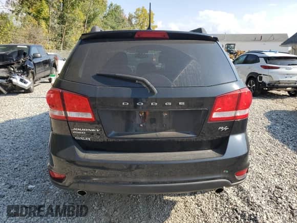 2015 Dodge Journey R/T with VIN 3C4PDDEG6FT740440, listed as a Copart auction lot 81462285 with 108,806 mi miles and Salvage title. Bid and sale history available at DreamBid. Image 6.