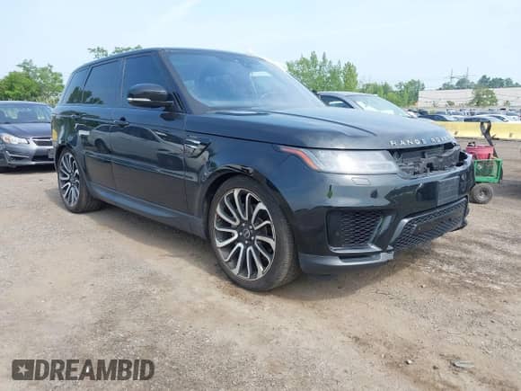 2018 Land Rover Range Rover Sport SE with VIN SALWG2RV7JA404272, listed as a IAAI auction lot 42418608 with 102,672 mi miles and . Bid and sale history available at DreamBid. Image 1.