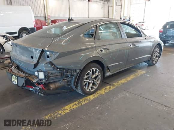 2023 Hyundai Sonata SEL with VIN KMHL64JA3PA286260, listed as a IAAI auction lot 42919718 with 61,137 mi miles and . Bid and sale history available at DreamBid. Image 4.