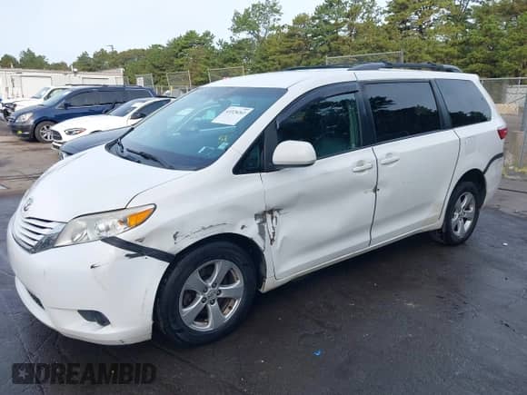 2016 Toyota Sienna LE AAS with VIN 5TDKK3DC8GS716418, listed as a IAAI auction lot 43328263 with 292,765 mi miles and . Bid and sale history available at DreamBid. Image 2.