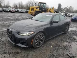 2023 BMW 4 Series M440i xDrive с VIN WBA13AW07PFP10722, выставлен на аукционе Copart как лот 87048384 с пробегом 23 681 миль миль и Списание • Salvage title. История ставок и продаж доступна на DreamBid. Изображение 1.
