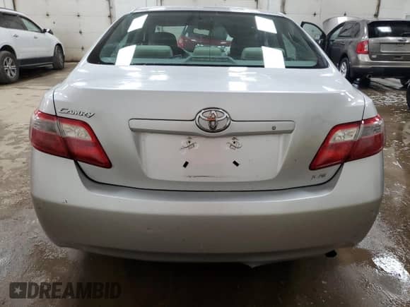 2008 Toyota Camry XLE with VIN 4T1BE46K08U750606, listed as a Copart auction lot 80092655 with 101,095 mi miles and Salvage title. Bid and sale history available at DreamBid. Image 6.